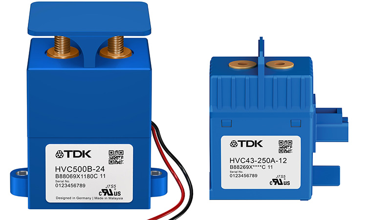 TDK Launches HVC50: Advanced High-Voltage DC Contactor for Sustainable Energy Infrastructure